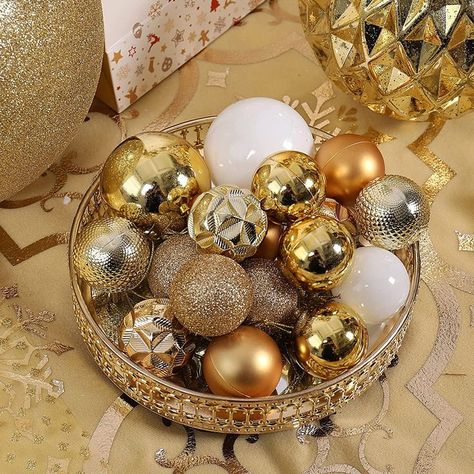 Christmas Ball Ornaments, Shatterproof Ornaments, Globe Ornament, Unique Clocks, Xmas Tree Decorations, Christmas Flowers, Hanging Decorations, Christmas Ornament Sets, Gift Package