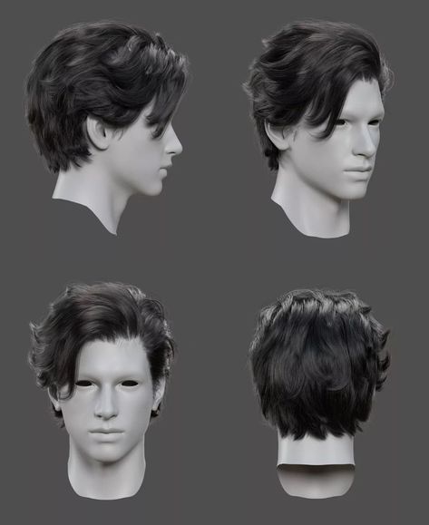 Cool Short Haircuts Men, Sigma Hairstyle, Side Part Hairstyle Men, Sigma Haircut, Short Hair Ideas For Men, Anime Hairstyles Men, Short Male Hairstyles, Hairstyles For Short Hair Male, Hair Styles Male