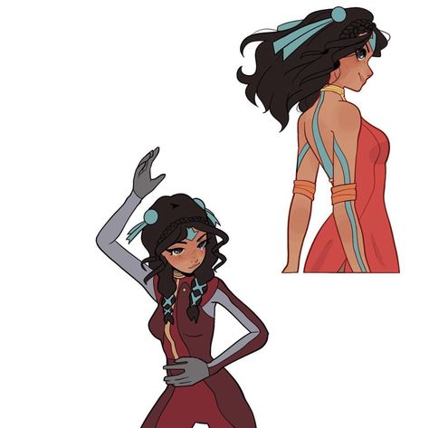 Avatar The Last Airbender Female Oc, Earth Bender Hairstyles, Atla Oc Earth Bender, Avatar The Last Airbender Character Design, Last Airbender Oc, Airbender Oc Girl, Avatar The Last Airbender Clothes Design, Atla Oc Female, Kainora Fanart