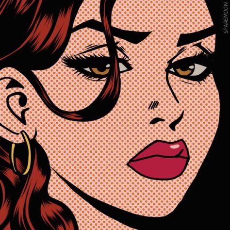 Pfp Woman, Vintage Pfp, Spiderman Icons, Character Disney, Roy Lichtenstein, The Amazing, Spiderman, Pop Art, Tumblr