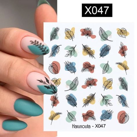 65 Trendy Summer 2023 Nails to Copy | Summer Nails Coffin Sticker Nail Art, Mandala Flower Tattoos, Fake Nails With Glue, Autumn Flowers, Water Transfer, Tattoos For Kids, Fake Tattoos, Glitter Gel, Nail Shop