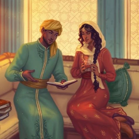 The City Of Brass Fan Art, City Of Brass Fanart, Daevabad Trilogy, City Of Brass, Ancient Library, Book City, Tea And Books, Favorite Novels, Fandom Funny