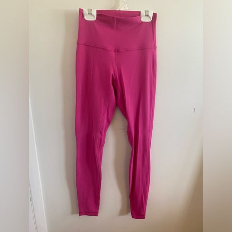 Lululemon Align Sonic Pink Leggings Size 4 Almost Never Worn Sonic Pink Leggings, Lululemon Align, Lululemon Leggings, Pink Leggings, Making Money, Colorful Leggings, Sonic, Lululemon Athletica, Pant Jumpsuit