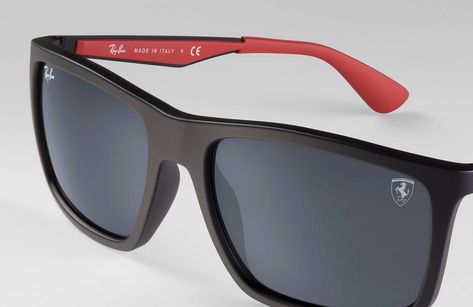 RB4228M Scuderia Ferrari Sunglasses by Ray-Ban - Choice Gear Ferrari Sunglasses, Ferrari Collection, Sunglasses Design, Ray Ban Wayfarer, Scuderia Ferrari, Nike Free Shoes, Free Shoes, Be The Best, Sunglass Frames