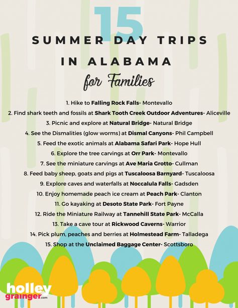 Things To Do In Alabama, Ultimate Summer Bucket List, Best Summer Ever, Florida Travel Guide, Alabama Travel, School Field Trip, Things To Do With Kids, Natural Bridge, Parenting 101