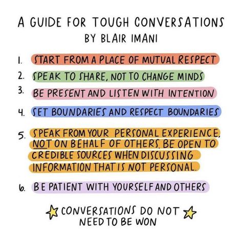 Blair Imani, Communication Barriers, Conversation Quotes, Crucial Conversations, Tough Conversations, Difficult Conversations, Chosen Family, Calm Down, Writing Skills