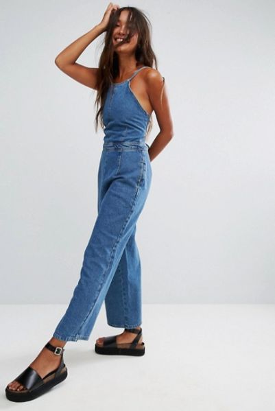 Jumpsuit Fall, Denim Jumpsuit, Bold Fashion, Online Shopping Clothes, Latest Fashion Clothes, Online Womens Clothing, Playsuit Jumpsuit, Diy Clothes, Jumpsuits For Women