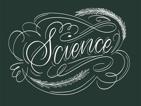 Science! Science Font, Vintage Paper Printable, Calligraphy Design, Physical Science, Lettering Fonts, Vintage Paper, Lettering Design, Fonts Design, Global Community