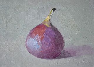 25 Days Of Christmas, Fruit Painting, Small Paintings, In The Studio, Color Of The Year, Oil Pastel, The Studio, Color Trends, Ultra Violet