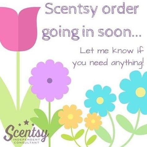 Order Going In Soon, Scentsy Banner, Scentsy Order, Scentsy Consultant Ideas, Scentsy Party, Scentsy Business, Scentsy Independent Consultant, Scentsy Consultant, Scents