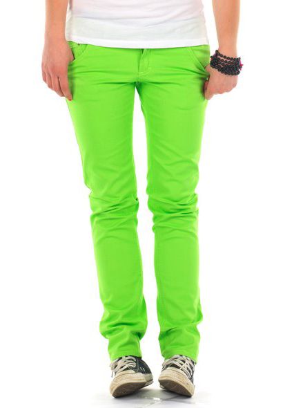 neon green pants Neon Scene, Neon Color Dress, Neon Jeans, Casual Pieces, Green Neon, Scene Kids, Scene Emo, Stitch Fix Stylist, Green Jeans