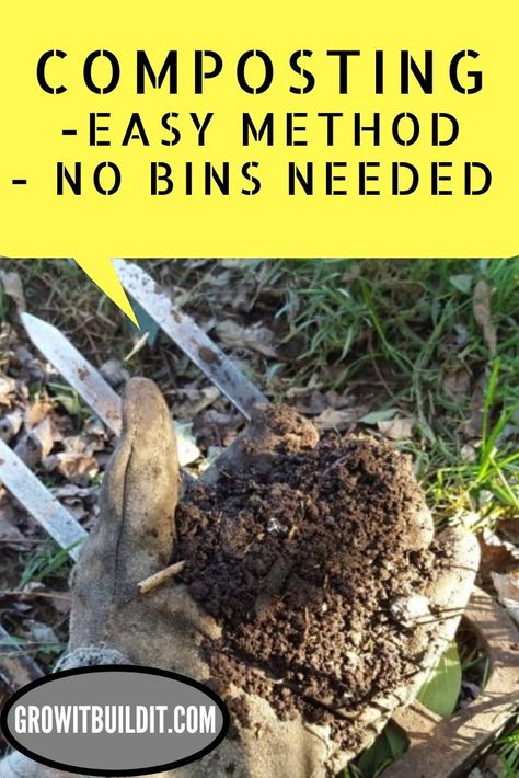 Making A Compost Pile, Open Compost Pile, Starting A Compost Pile, Diy Compost Pile Outdoor, How To Make A Compost Pile, Compost Pile Ideas, Compost Pile Diy, Simple Composting, Backyard Bungalow