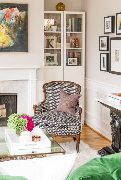 Bergere Chair Living Room, Memorial Day Celebration, Scandi Living Room, Dupont Circle, Rental Apartment, Bergere Chair, Living Room Style, Banquette, Living Room Inspiration