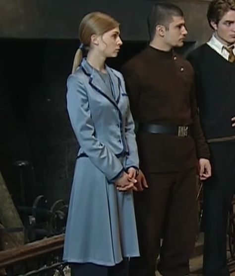 Bill And Fluer, Clemence Poesy Harry Potter, Fleur Delacour Aesthetic, Beauxbatons Uniform, Gabrielle Delacour, Harry Potter Places, Clemence Poesy, Fleur Delacour, Yule Ball