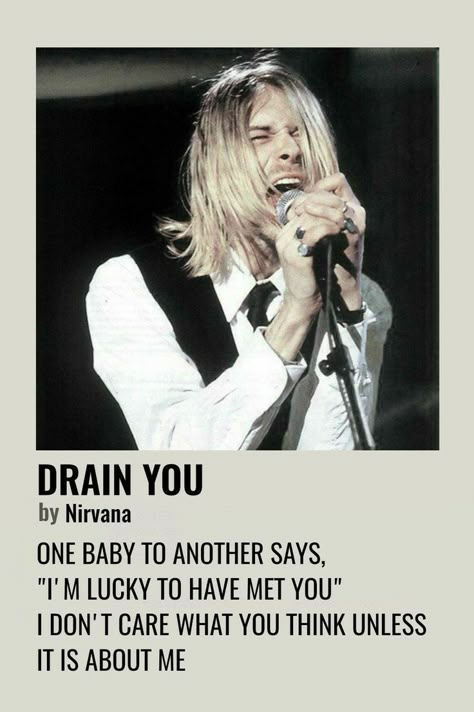 Black Aesthetic Polaroid, Nirvana Pictures, Dark Black Aesthetic, Nirvana Poster, Nirvana Songs, Aesthetic Polaroid, Shave Your Head, Kurt Nirvana, Donald Cobain