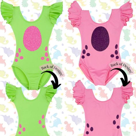 Calling all little paleontologists – it's time to dig up some dino-mite fun! Our brand new dinosaur leotard costume has arrived, and it's ready to roar its way into your Halloween plans! 🦖 Imagine your little one stomping around in this adorable costume! It's a vibrant leotard with all the prehistoric details, and we've added a touch of magic with sparkly vinyl accents! Choose from bold lime green or bright pink, for a costume that's as fierce as it is fun. This costume is perfect for tr... Toddler Girl Dinosaur Costume, Girl Dinosaur Costume, Diy Dinosaur Costume, Dino Costume, Leotard Costume, Dinosaur Outfit, Girl Dinosaur, Dinosaur Costume, Diy Toddler