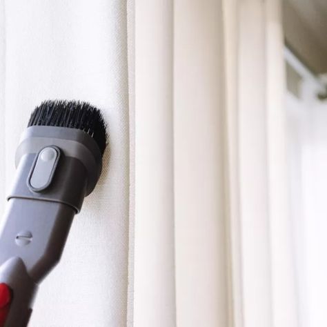 Cleanliness is an important thing to focus on—especially this past year! Here's some advice and tips to remember when cleaning your drapes and curtains: How To Clean Curtains, Curtain Cleaning, Dry Cleaning At Home, Pinch Pleat Drape, Drapes And Curtains, Silk Drapes, House Keeping, Cleaning Curtains, Custom Drapes