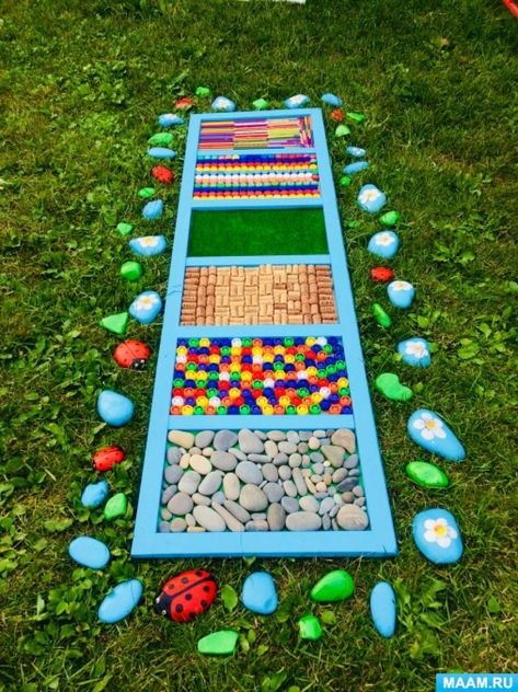 Color Wheel Matching, Kids Garden Play Area, Montessori Projects, Sensory Gardens, Outdoor Learning Spaces, Diy Playground, Sensory Garden, Baby Learning Activities, School Playground