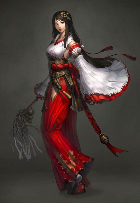 miko, shrine maiden, priestess Akali League Of Legends, 3d Karakter, Japanese Shrine, Shrine Maiden, Character Design Cartoon, Karakter Disney, Fantasy Inspiration, Fantasy Artwork, Fashion Mode