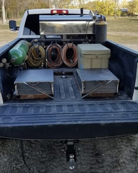 Welding Skid For Truck Bed, Welding Skid, Weld Rig, Utility Truck Beds, Headache Rack Trucks, Headache Rack, Welding Trucks, Drift Truck, Gmc Suv