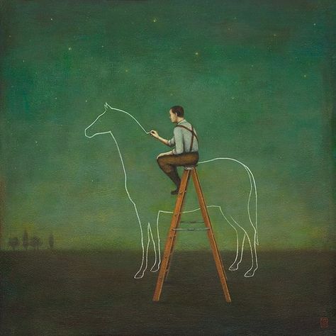 Poetic Illustration, Duy Huynh, Story Drawing, Shading Techniques, Colossal Art, Equine Art, Patterns In Nature, Contemporary Paintings, Acrylic Painting