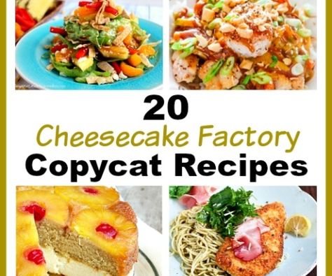 Cheesecake Factory Copycat Recipes, Cheesecake Factory Pasta, Copycat Cheesecake Factory, Turtle Cheesecake Recipes, Cheesecake Factory Copycat, Cheesecake Factory Recipes, The Cheesecake Factory, Ranch Dressing Recipe, Copykat Recipes