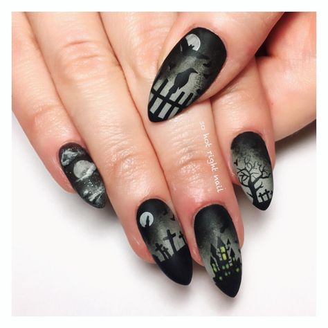 hotel transylvania nail art Hotel Transylvania Nails, Goth Nail Art, Learn To Tattoo, Holloween Nails, Punk Nails, My Babe, Holiday Nail Designs, Goth Nails, Hotel Transylvania