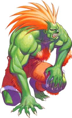 Blanka - Wikipedia Blanka Street Fighter, Street Fighter Ex, Street Fighter Alpha 2, Boichi Manga, Street Fighter Zero, Street Fighter Iii, Capcom Street Fighter, Street Fighter 5, Capcom Vs Snk