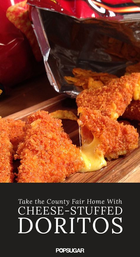 Fried Cheddar Cheese, Stuffed Doritos, Doritos Loaded, Cheddar Cheese Sticks, Doritos Recipes, Deep Fryer Recipes, Recipes Cheese, Deep Fried Appetizers, Deep Fried Food