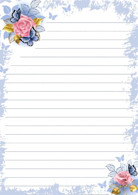 Free Printable Stationery Paper, Spring Stationery, Free Writing Paper, Stationary Printable, Printable Lined Paper, Lined Writing Paper, Writing Paper Printable Stationery, Free Printable Stationery, Very Beautiful Flowers