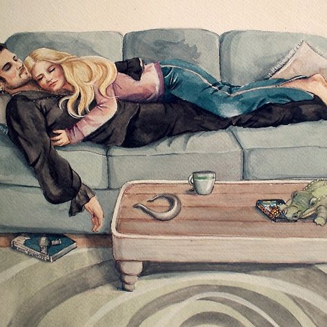 Home Emma And Hook Fan Art, Hooked Fan Art, Captain Swan Fan Art, Swan Drawing, Once Upon A Time Funny, Once Up A Time, Hook And Emma, Outlaw Queen, Colin O'donoghue