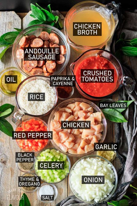 Jumbalaya Recipe New Orleans, Mulligan Stew Recipe, Authentic Jambalaya Recipe, Tomatoes And Rice, Mulligan Stew, Sausage Jambalaya Recipe, Andouille Sausage Recipes, Chicken Jambalaya, Jambalaya Recipe Easy