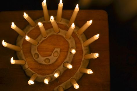 How to make an advent spiral (and why today isn't too late). Advent Spiral, Winter Solstice Celebration, Lantern Art, Polar Express Train, Solstice Celebration, The Polar Express, Advent Season, Express Train, Brain Surgery