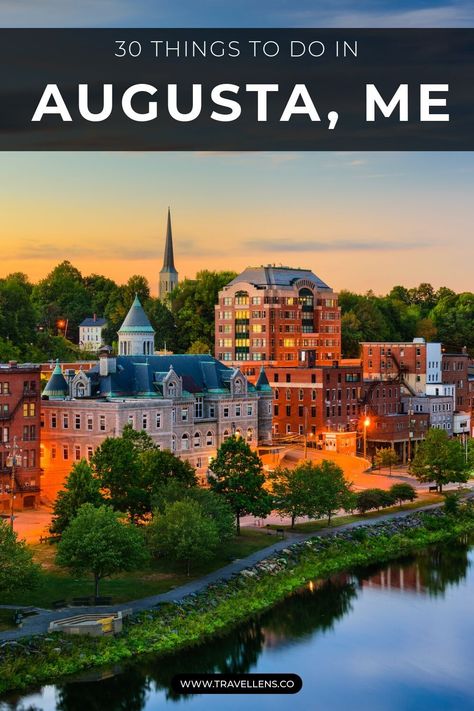 Discover the hidden gems and local favorites of Augusta with our comprehensive insider's guide to Maine's charming capital city. Augusta Maine, Discovery Museum, Maine Vacation, Vacation Itinerary, Summer Vacations, Scenic Beauty, Famous Places, Awesome Things, Oh The Places Youll Go