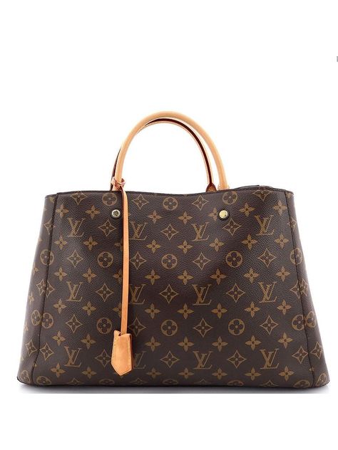 Louis Vuitton Tote Size: One Size Bags - used. 100% Coatead Canvas | Louis Vuitton Tote Bag: Brown Bags Louis Vuttion, Louis Vuitton Tote Bag, Louis Vuitton Tote, Louis Vuitton Totes, Brown Bags, Monogram Canvas, Women Handbags, Louis Vuitton, Monogram