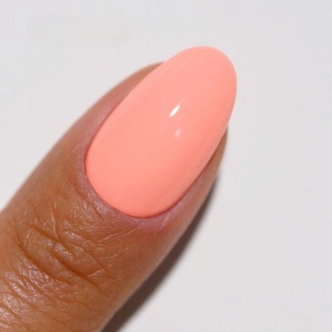 Pink Grapefruit Nails, Coral Orange Nails, Grapefruit Nails, Coral Pink Nails, Nails Coral, Nail Tip Designs, Coral Nails, Nail Time, Girls Stuff