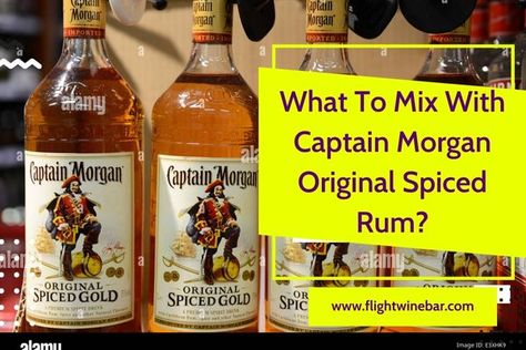 Spiced Rum Cocktails Captain Morgan, Mixed Drinks With Captain Morgan, Drinks With Captain Morgan Spiced Rum, Drinks With Spiced Rum Captain Morgan, Recipes With Spiced Rum, Captain Morgan Spiced Rum Drinks, Spice Rum Cocktails, Drinks With Captain Morgan, Spiced Rum Drinks Easy