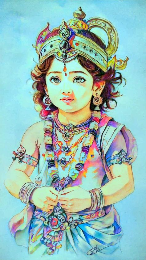 PENCIL DRAWING ART | Pencil drawing cute krishna 🪈 | Facebook Drawing Radha Krishna Pencil, Shri Ram Watercolor Painting, Drawing Of God Krishna, Krishna Art Drawing, Little Krishna Painting, Lord Krishna Drawing Pencil, God Art Drawing, Krishna Drawing Pencil, Little Krishna Drawing