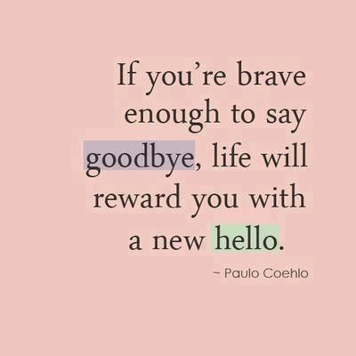 Hello Quotes, Goodbye Quotes, Fina Ord, Sayings And Phrases, Brave Enough, Life Quotes Love, To Say Goodbye, Quotable Quotes, A Quote