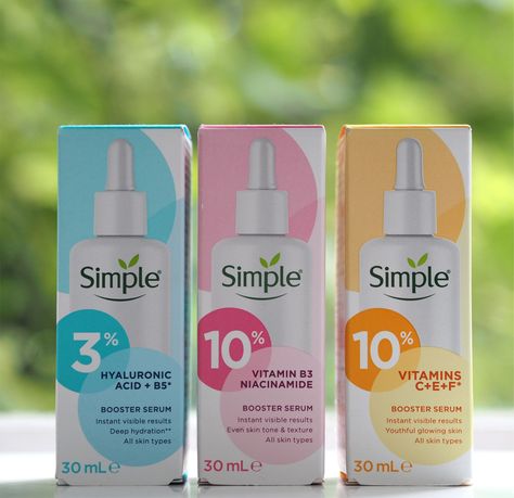 Affordable new Booster Serums from Simple. They’re all designed for sensitive skin so if you’ve wanted to add an ingredient to your routine to target something specific, I think they’re pretty good value. Find out more! Makeup Products For Oily Skin, Products For Oily Skin, Basic Skin Care Routine, Simple Face, Affordable Skin Care, Sensitive Skin Care, Skincare Review, Skin Care Serum, Best Makeup