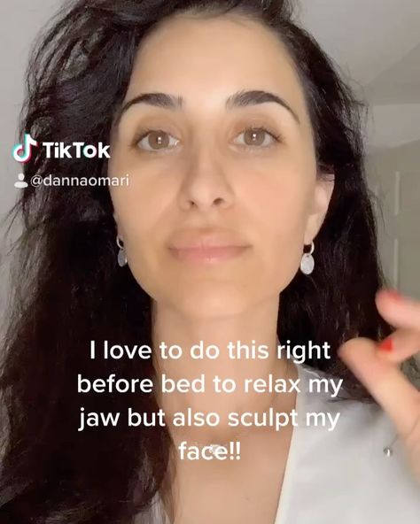 Jaw Sculpting Exercises, Release Jaw Tension, Danna Omari, Tension Release, Me Personally, Beauty Regimen, Stretching Exercises, Gua Sha, Reflexology