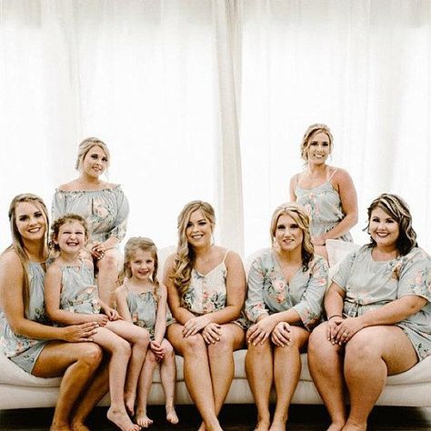 Silver Floral Rompers By Silkandmore - Bridesmaids Gifts, Bridesmaids Rompers, Bridal Party Rompers, Bridesmaid Rompers, Bridal Romper, Angel Song, Party Pajamas, Bridal Party Pajamas, Sabyasachi Bridal, Bridal Mehendi Designs Hands, Off The Shoulder Romper, Party Rompers