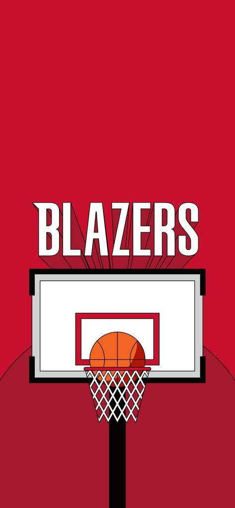 Nba Art, Nba Wallpapers, Portland Trail Blazers, Basketball Wallpaper, Portland Trailblazers, Trail Blazers, Cool Wallpaper, Aesthetic Wallpapers, Portland