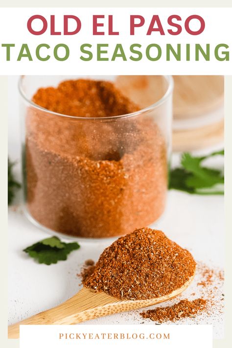 El Paso Taco Seasoning Recipe, Old El Paso Taco Seasoning Recipe, Casserole With Tortillas, Taco Casserole With Tortillas, Taco Seasoning Easy, Taco Spice Mix, Taco Seasoning Ingredients, Diy Taco Seasoning, Layered Taco