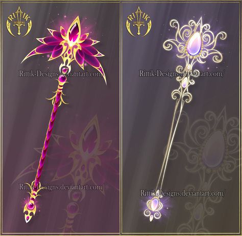 Staff Adopts 41 (CLOSED)  by Rittik-Designs Rittik Designs, Anime Accessories, Magical Jewelry, My Gallery, Magic Art, Fantasy Inspiration, Fantasy Jewelry, Fantasy Clothing, Anime Outfits