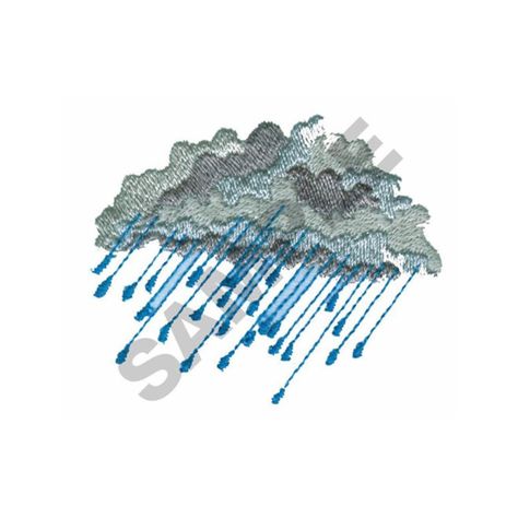 Storm Clouds, Landscape Illustration, Modern Embroidery, Free Machine Embroidery, Machine Embroidery Design, Sewing Clothes, Design Store, Fabric Scraps, Embroidery Machine