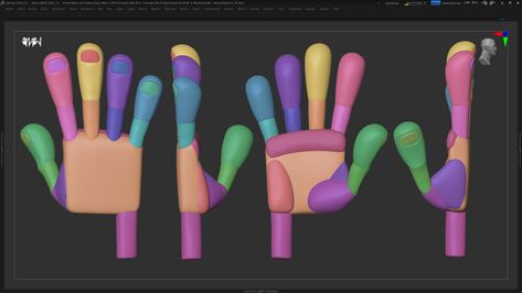 Stylized Hands, Hand Tutorial, Stylized 3d, Hand Anatomy, Hands Tutorial, Stylized Character, 3d Ideas, Character Model Sheet, Character Model