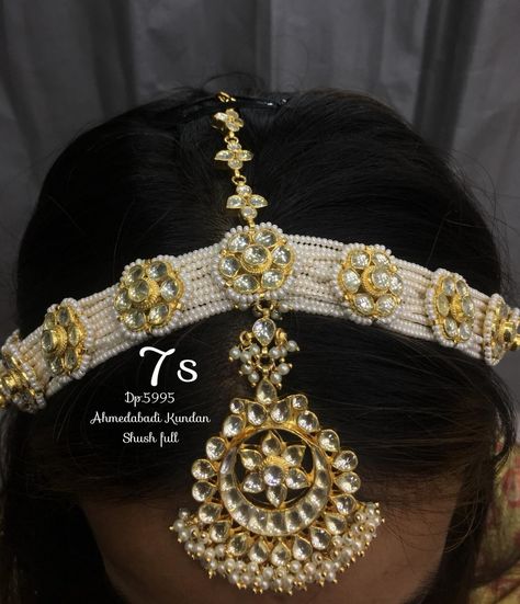 Matta Patti, Sheesh Phool, Jewelry Room, Mang Tika, Tikka Jewelry, Mang Tikka, Matha Patti, Silver Jewelry Accessories, Indian Bridal Jewelry Sets