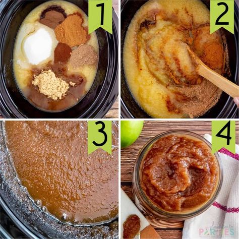 Easy Recipe for Crock Pot Apple Butter Applesauce Apple Butter Recipe, Homemade Applesauce Recipes, Autumn Spices, Crockpot Applesauce, Crockpot Apple, Apple Butter Crock Pot, Slow Cooker Apple Butter, Apple Butter Recipe, Homemade Apple Butter