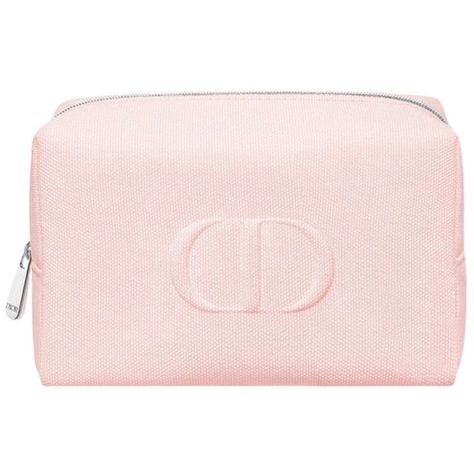 Dior Blush Pink, Blush Pink Makeup, Dior Fragrance, Dior Cosmetics, Pink Makeup Bag, Pink Pouch, Pink Cosmetics, Dior Makeup, Pink Canvas